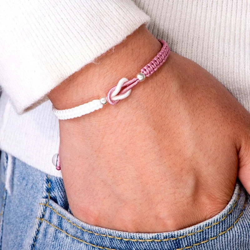 Linked Together Handmade Braided Bracelet - Image 3