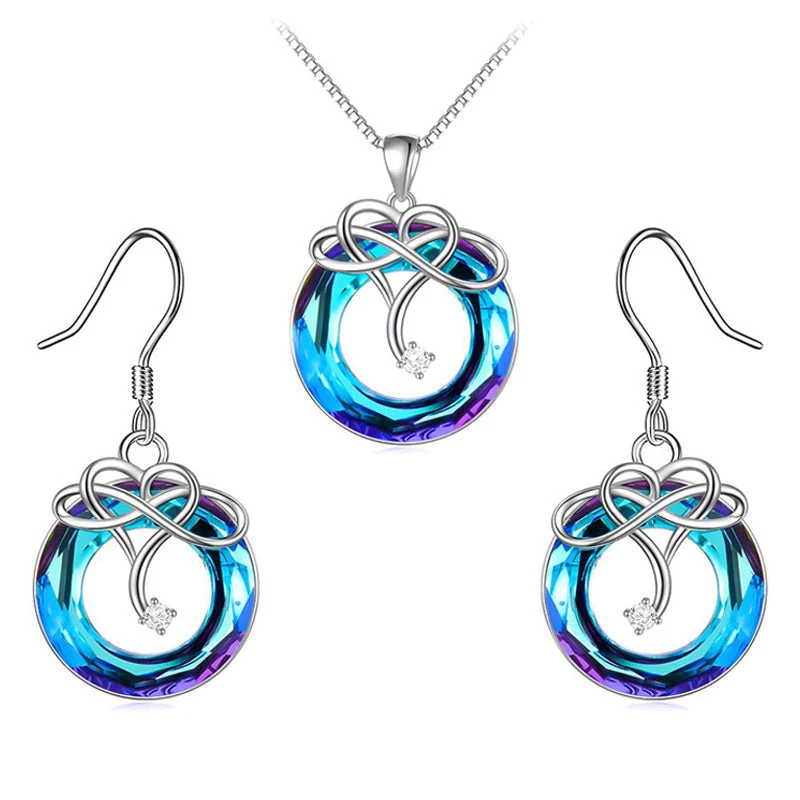 Love Eternity Necklace and Earrings - Image 13