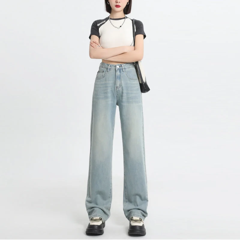 Lyocell High-rise Wide-leg Jeans - Image 5