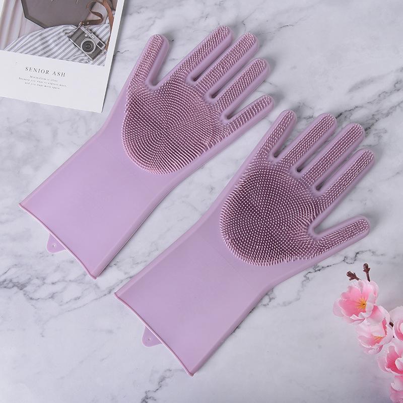 Magic Silicone Washing Gloves - Image 11