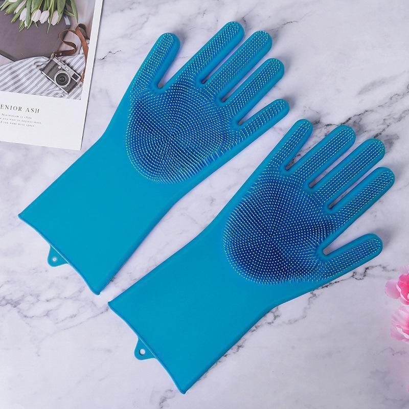 Magic Silicone Washing Gloves - Image 12