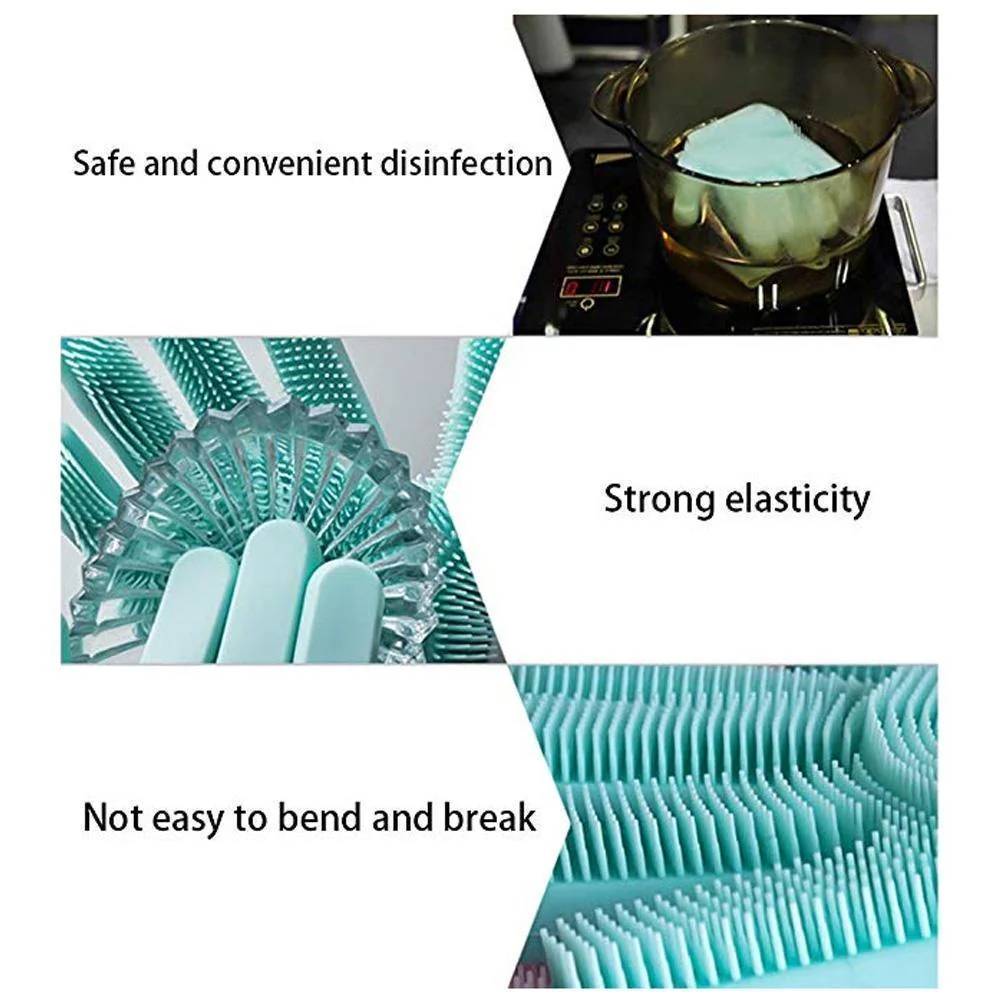 Magic Silicone Washing Gloves - Image 5