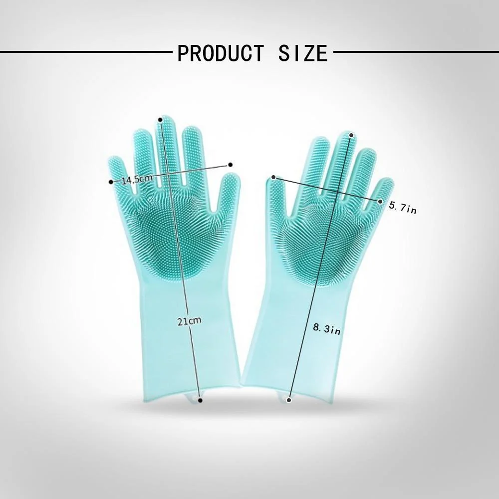 Magic Silicone Washing Gloves - Image 6