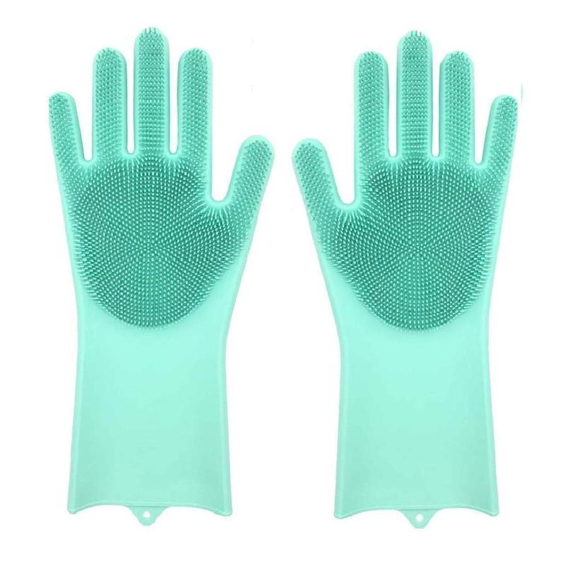 Magic Silicone Washing Gloves - Image 9