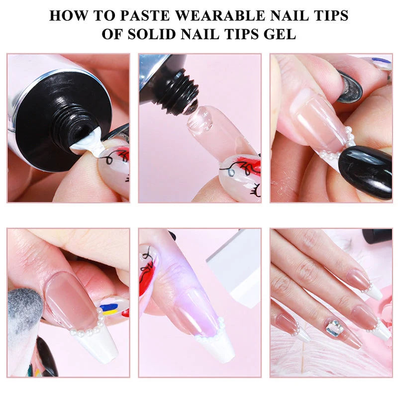 Magic Solid Nail Glue Kit 3-In-1 Nail Art Kits - Image 8