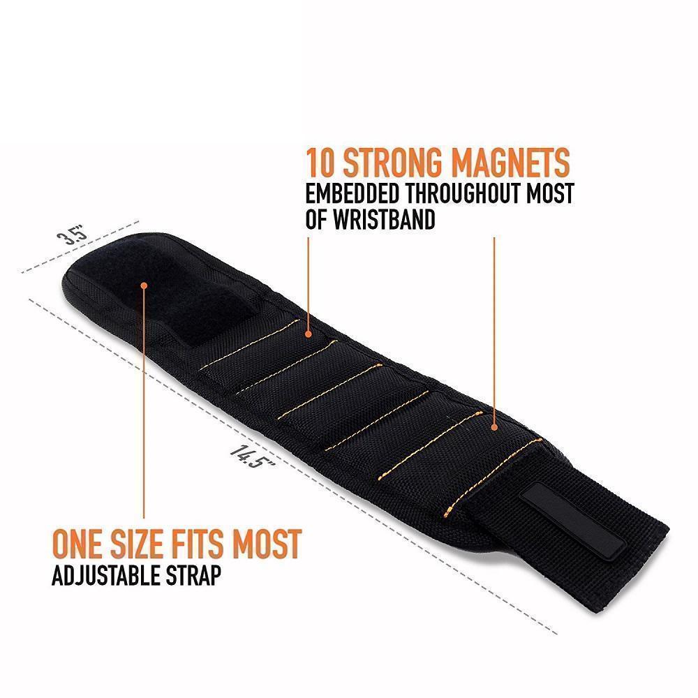 Magnetic Wristband with Strong Magnets - Image 2