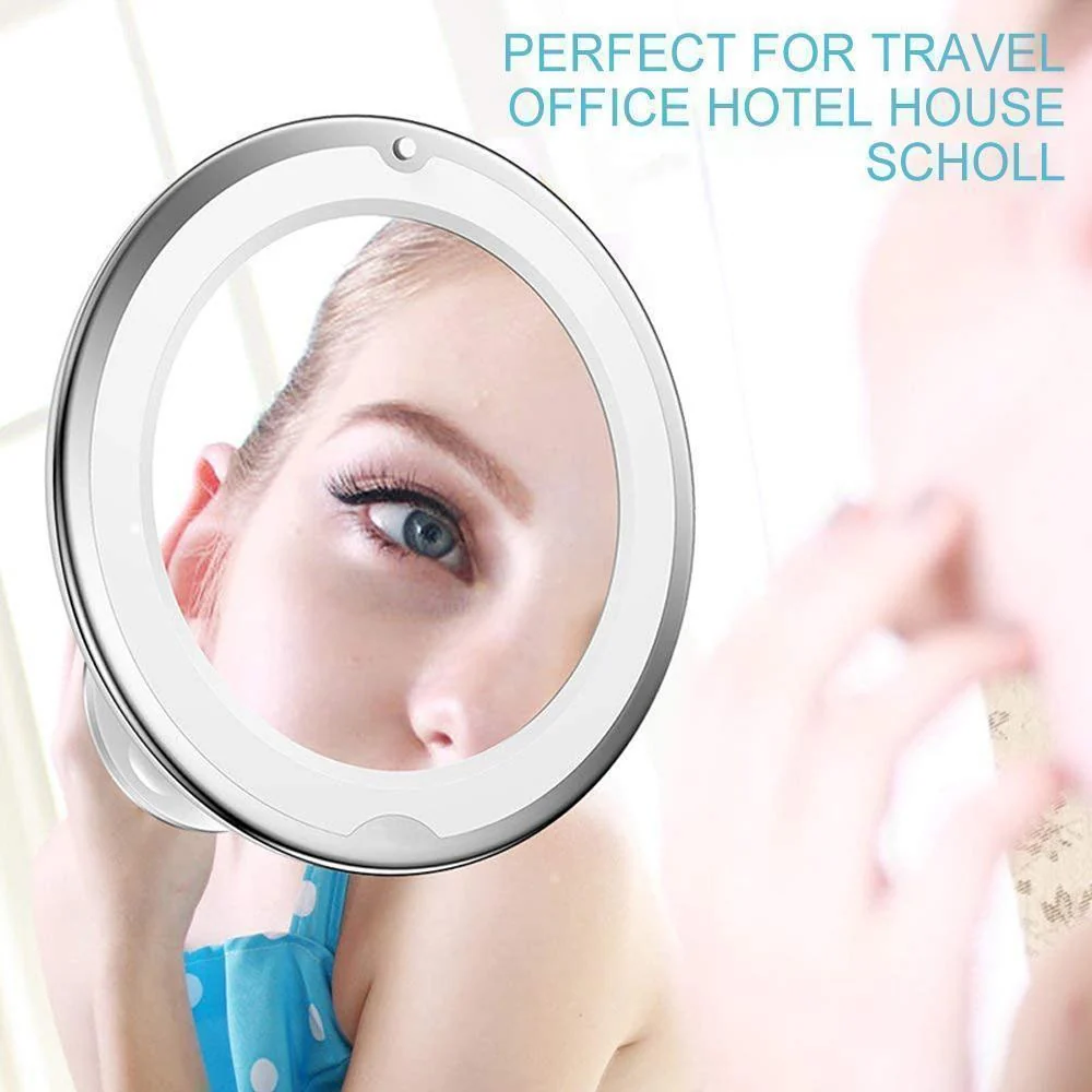 Magnifying Makeup Mirror with LED Light - Image 3