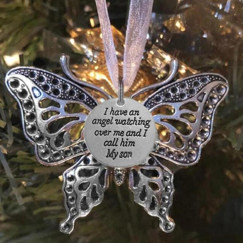 Memorial Butterfly Pendant for Loss of Loved One - Image 3