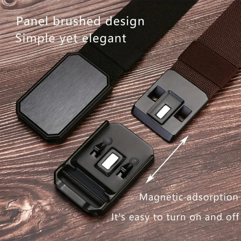 Men's Belt with Magnet Buckle - Image 4