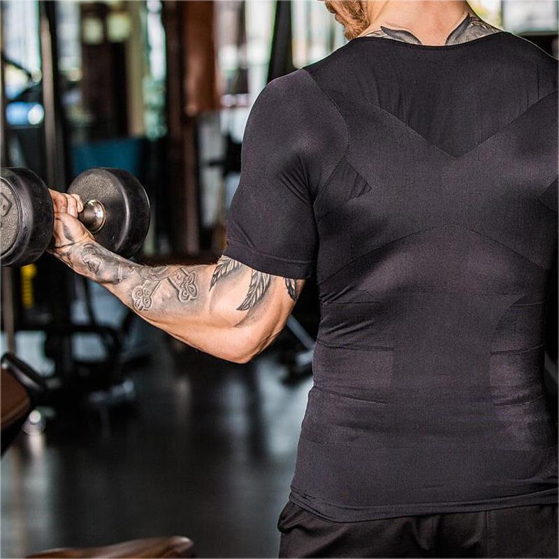 Men's Body Shaping Short Sleeve - Image 2