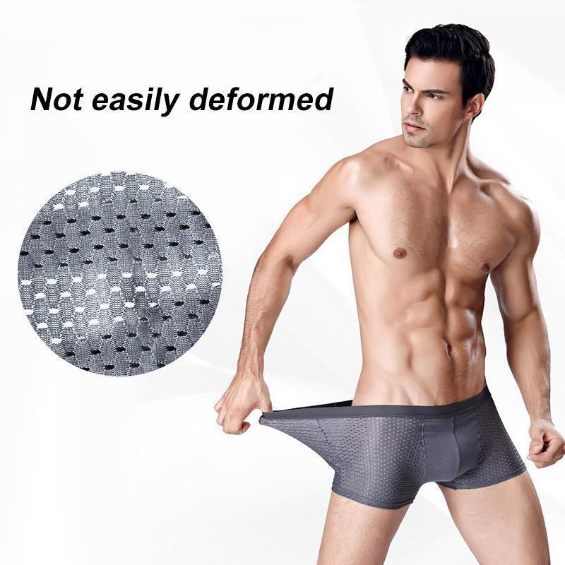 Mens Breathable Ice Silk Boxer - Image 8
