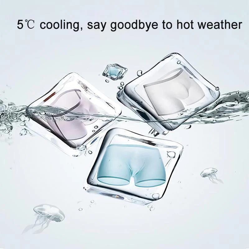 Men's breathable underwear ice silk - Image 3