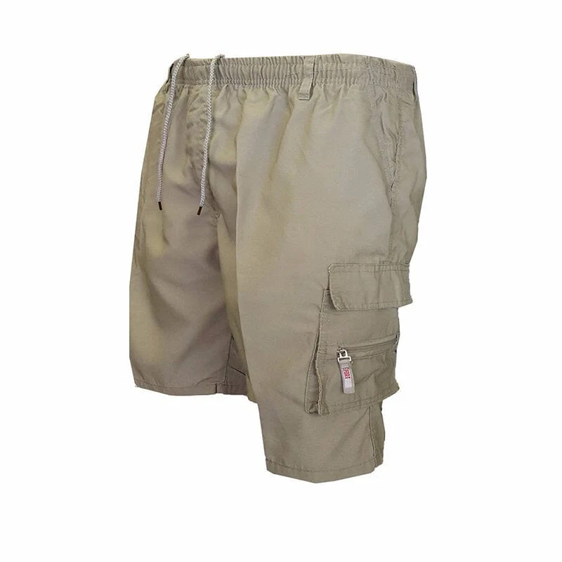 Men's Casual Elasticated Waist Cargo Shorts - Image 4
