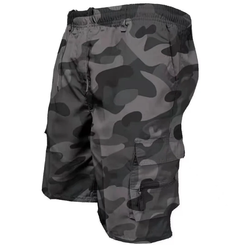Men's Casual Elasticated Waist Cargo Shorts - Image 7