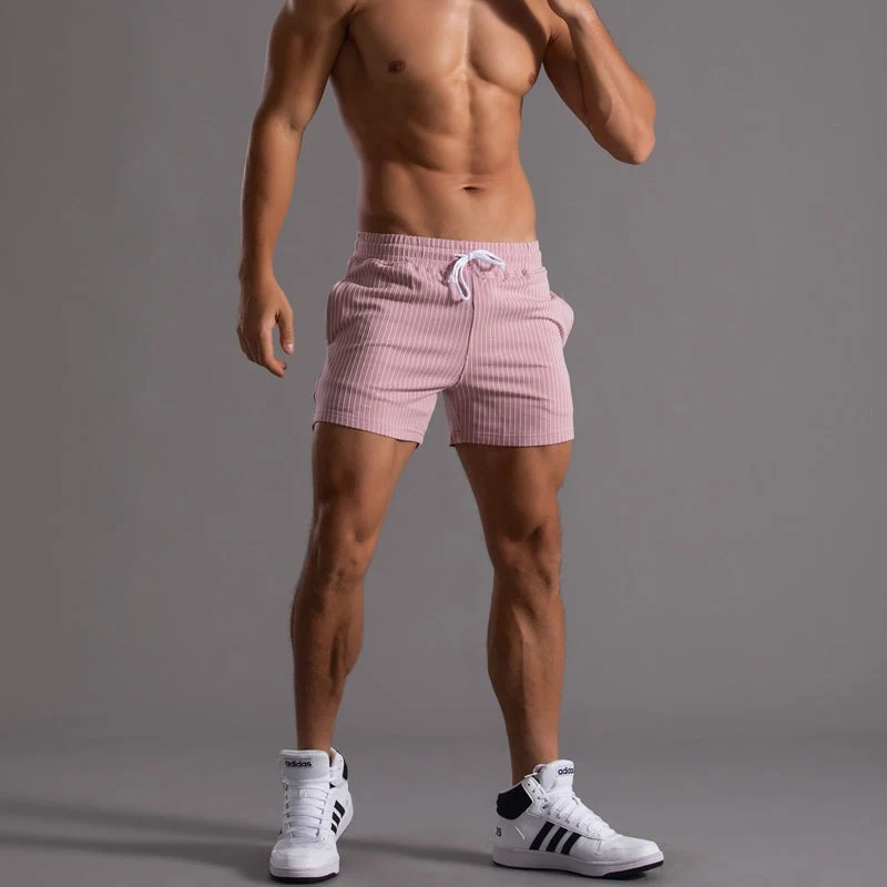 Men's Drawstring Elastic Workout Shorts - Image 5