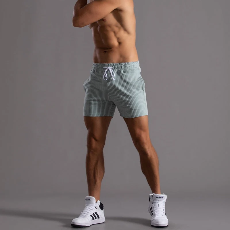 Men's Drawstring Elastic Workout Shorts - Image 8