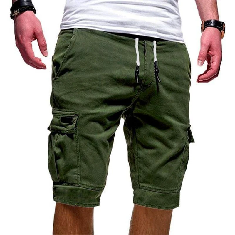 Men's Fashion Big Pocket Loose Shorts - Image 11