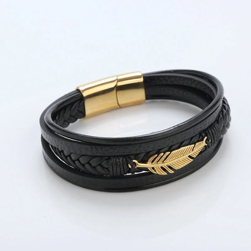 Men's Feather Bracelet - Image 15