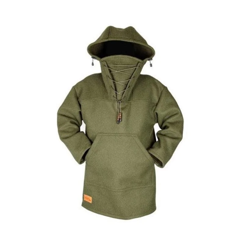 Men's Heavy Hooded Coat - Image 9