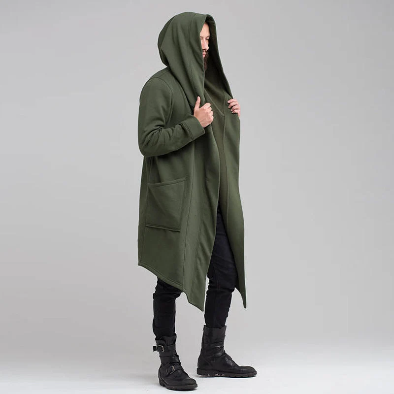Men's Long Hoodie Jacket - Image 6