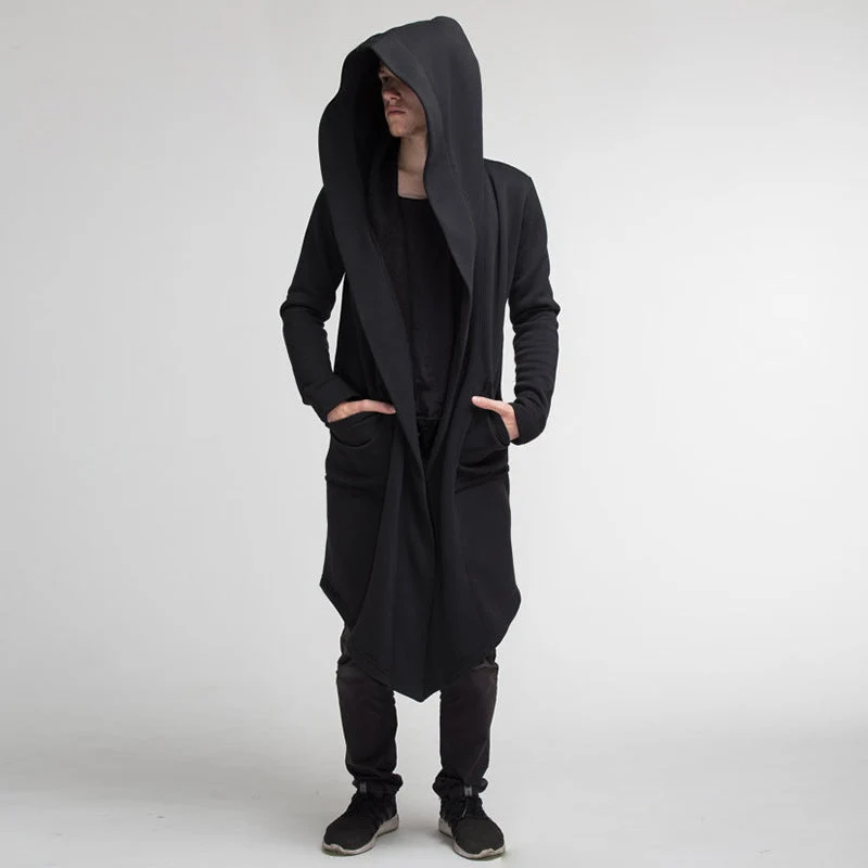 Men's Long Hoodie Jacket - Image 7
