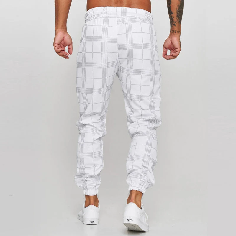Men's Plaid Casual Pants - Image 5