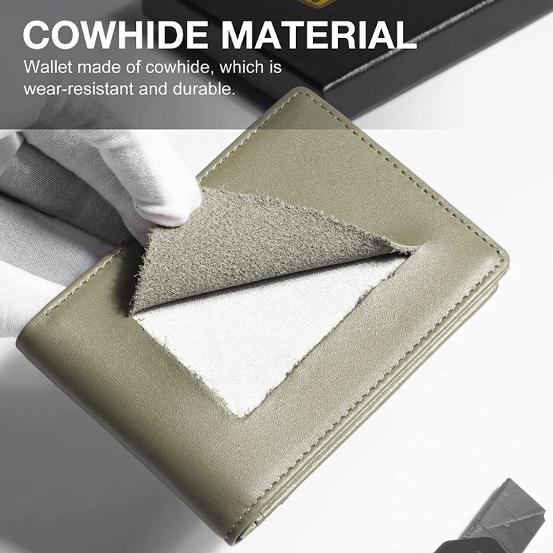 Men's Slim Wallet With RFID Blocking - Image 8