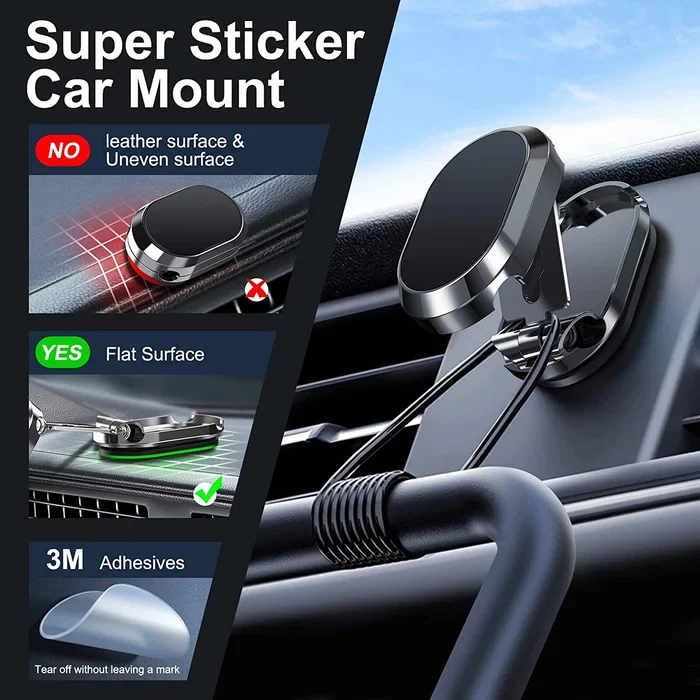 Metal Folding Car Phone Holder - Image 3