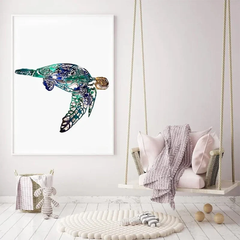 Metal Marine Animal Ornaments - Image 4