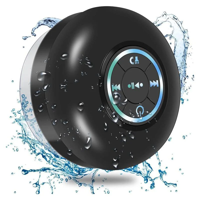 Mini Bluetooth Shower Speaker With Led Light - Image 11