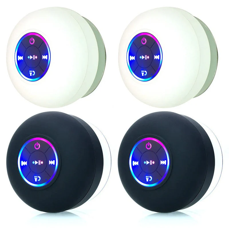 Mini Bluetooth Shower Speaker With Led Light - Image 15