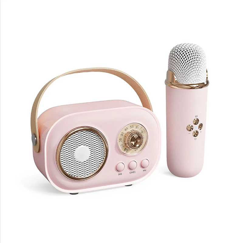 Mini Karaoke Machine & Bluetooth Speaker With Wireless Microphone - Image 21