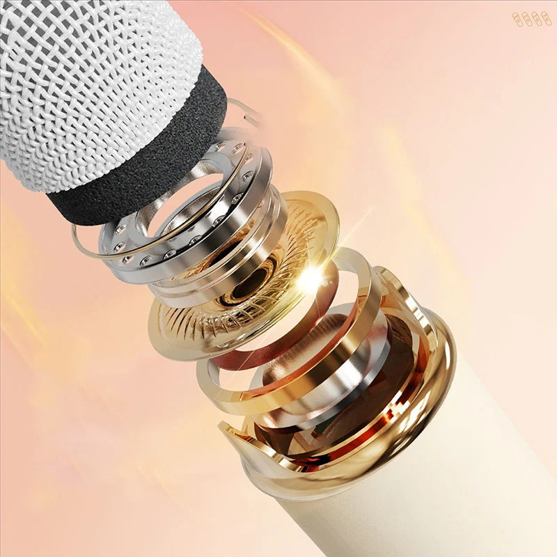 Mini Karaoke Machine & Bluetooth Speaker With Wireless Microphone - Image 6