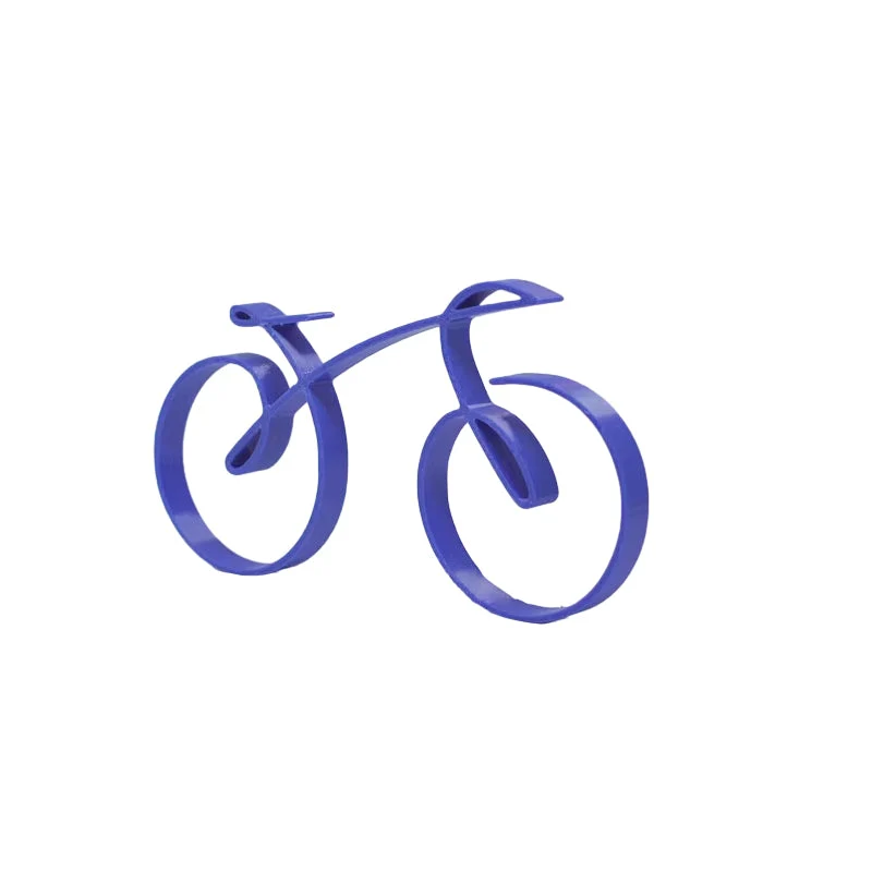 Minimalist Bicycle Sculpture Wireframe Style - Image 15