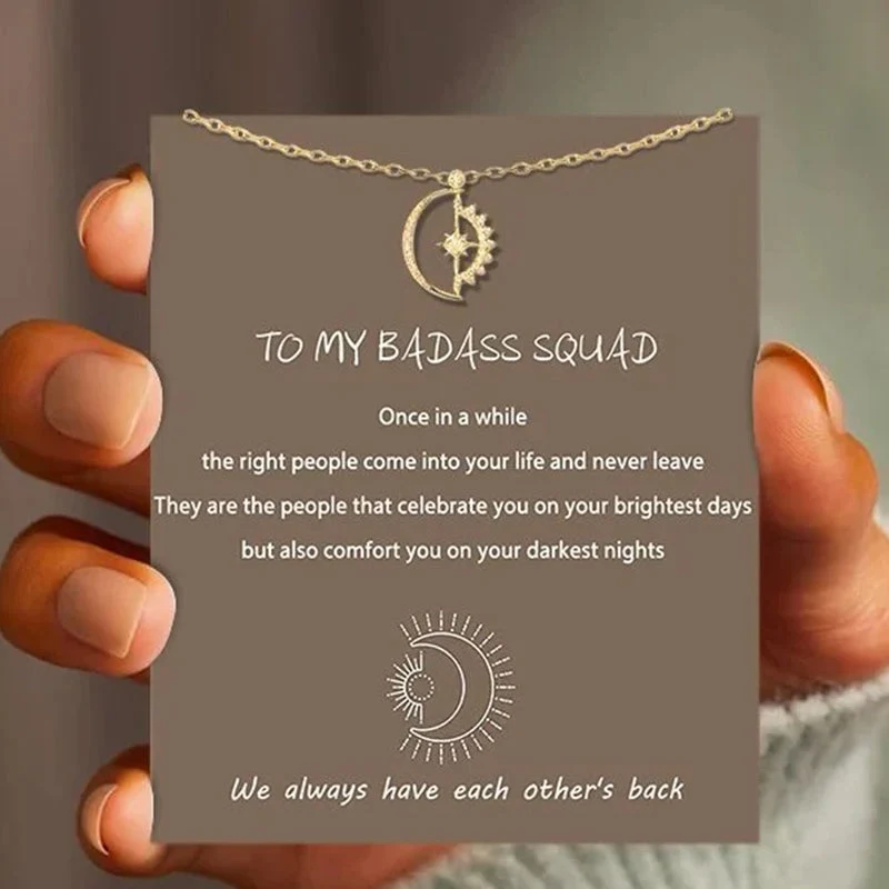 Moon And Star Necklace - Image 3