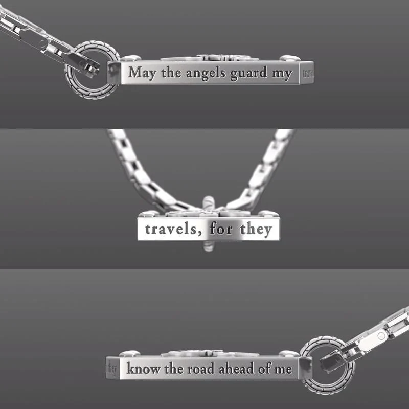 Motorcycle cross pendant necklace - Image 3