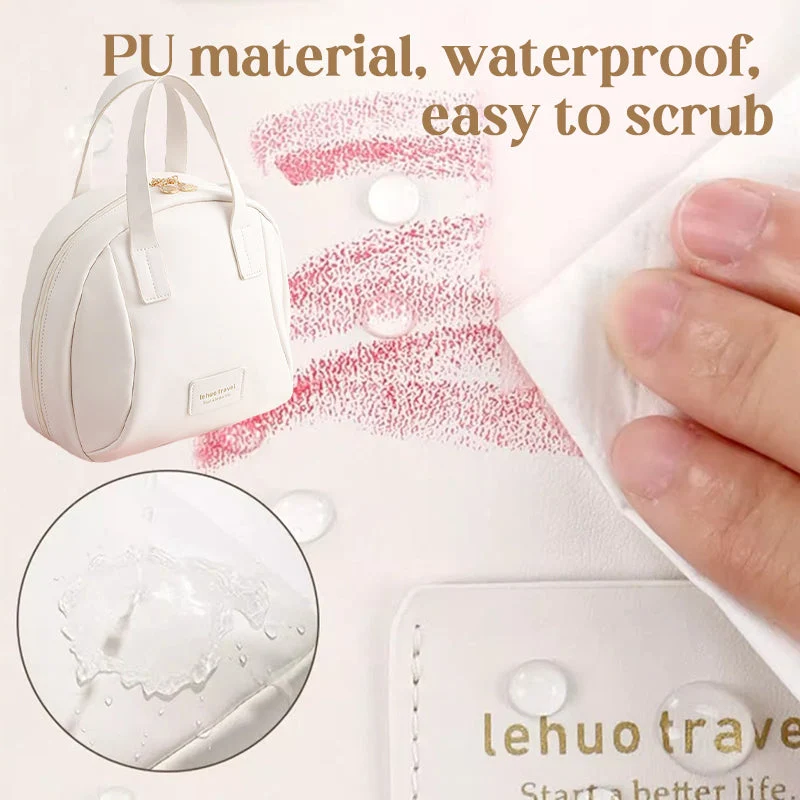 Multi-layered Shell-shaped Cosmetic Bag - Image 5