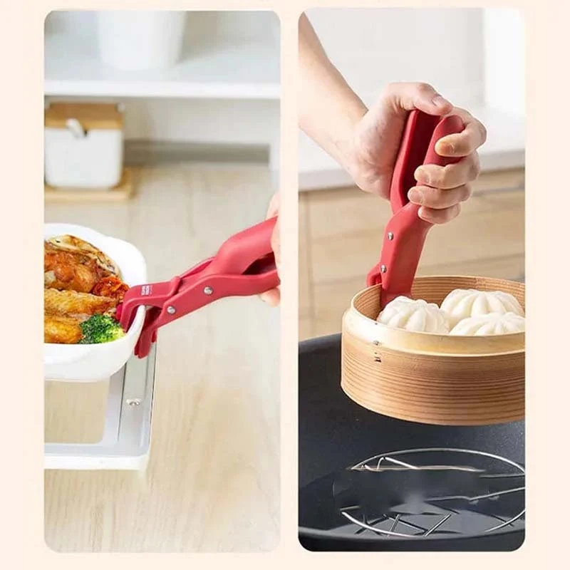 Multi-Purpose Anti-Scald Bowl Holder Clip for Kitchen - Image 3