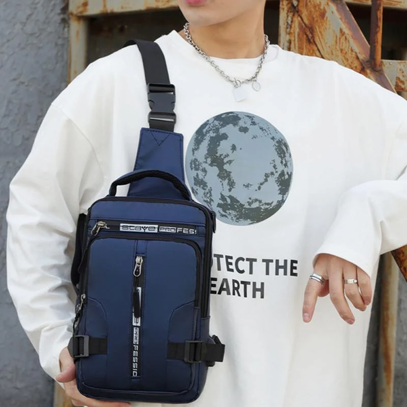 Multi-Usage Chest Bag with Charging Port - Image 12