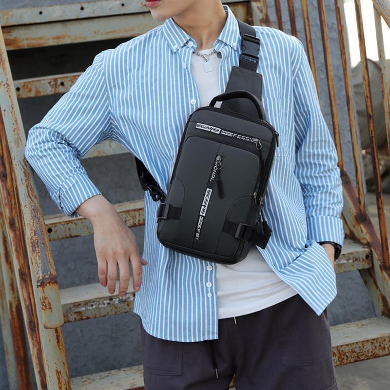 Multi-Usage Chest Bag with Charging Port - Image 2