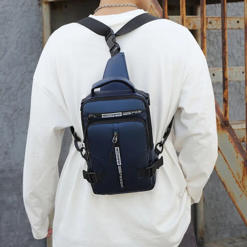 Multi-Usage Chest Bag with Charging Port - Image 4