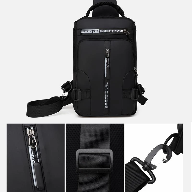 Multi-Usage Chest Bag with Charging Port - Image 7