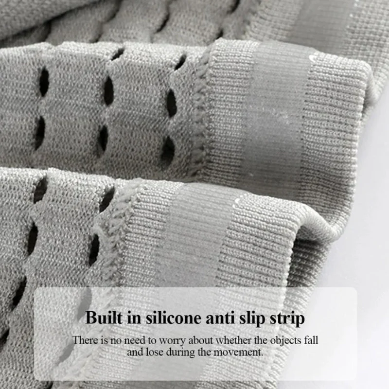 Multifunctional Knit Breathable Concealed Waist Bag - Image 5