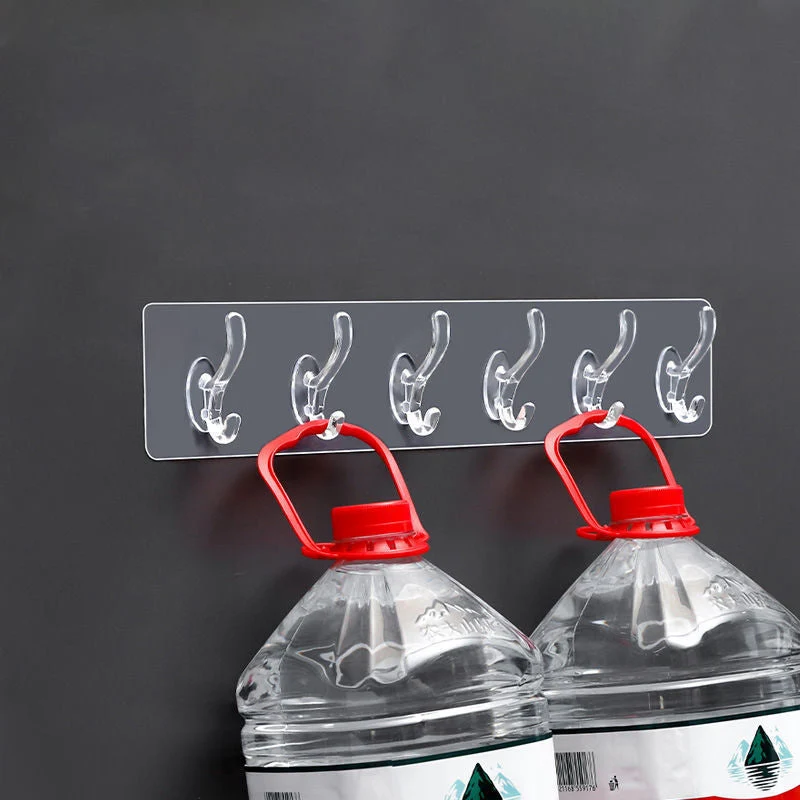 Multifunctional Transparent 6 Hooks - Image 6