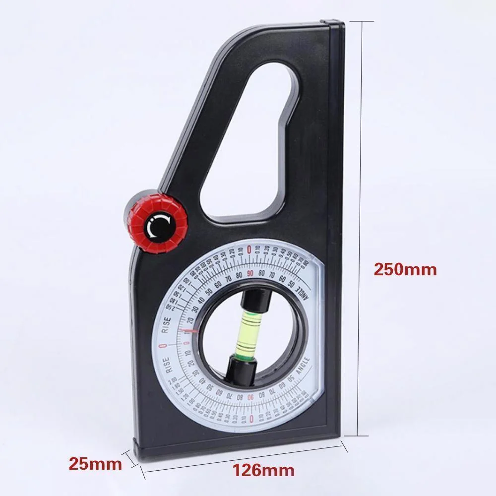 Slope Horizontal Vertical Angle Bevel Protractor Declinometer - Image 2