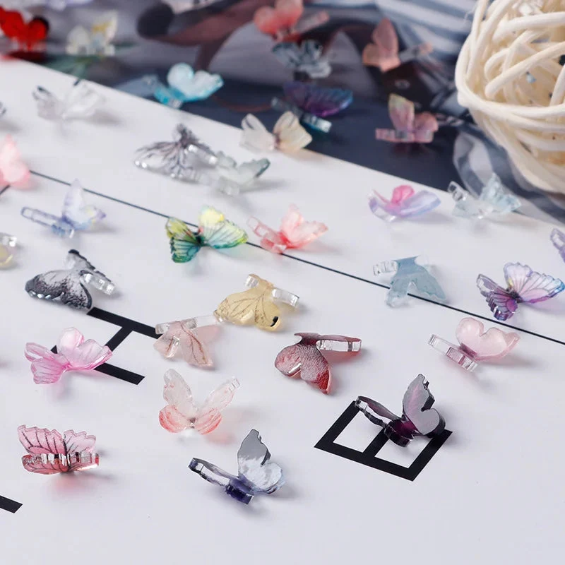Nail Art Miniature Butterfly - Image 12