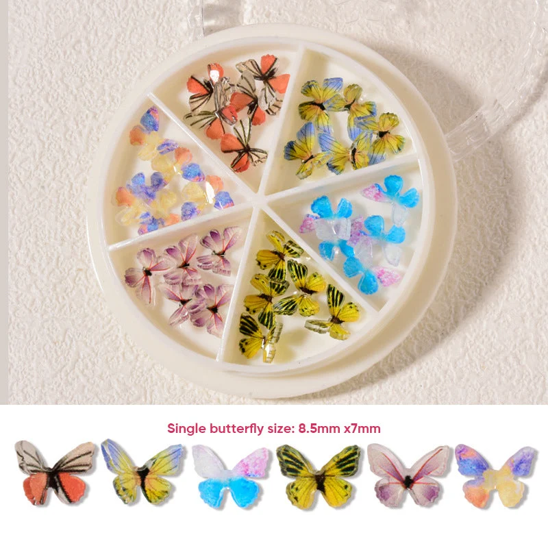 Nail Art Miniature Butterfly - Image 14