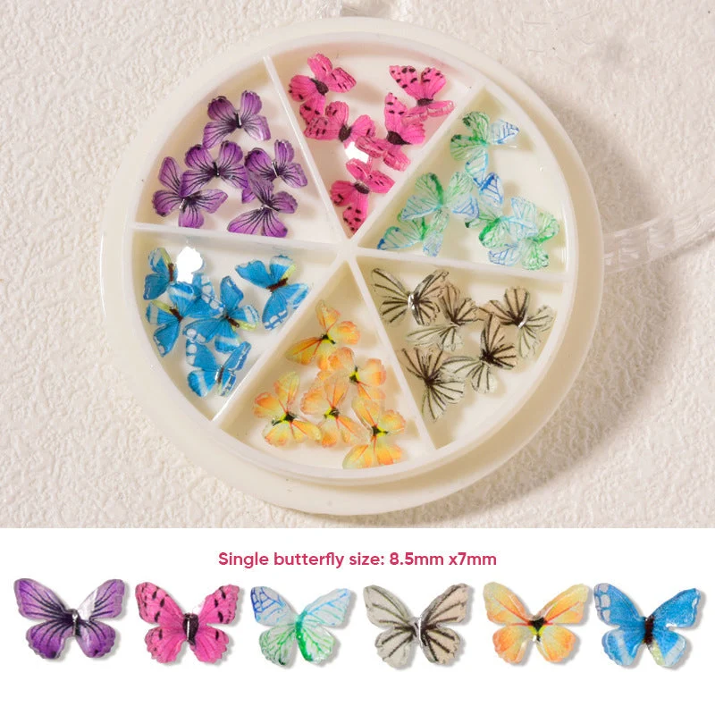 Nail Art Miniature Butterfly - Image 15