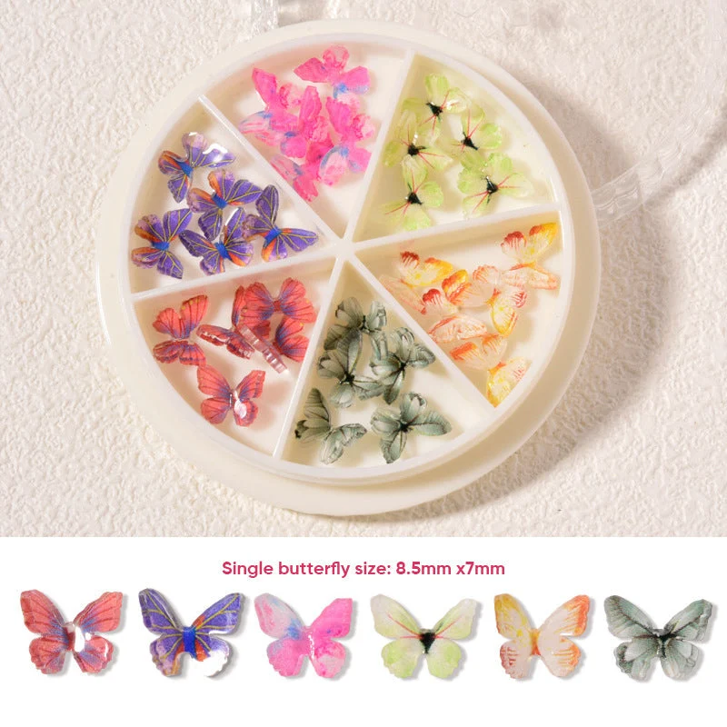 Nail Art Miniature Butterfly - Image 16