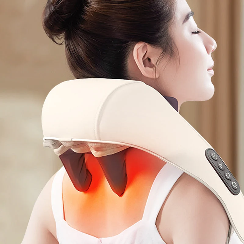 Neck and Shoulder Massage Shawl with Heat - Image 10